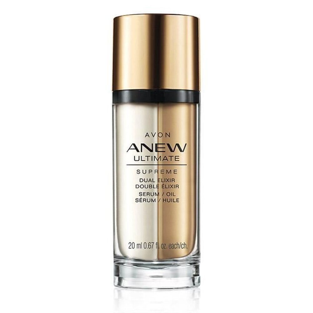 Avon Anew Ultimate Supreme Dual Elixir Serum .67 OZ 20ml Brand New with Box - Picture 6 of 6